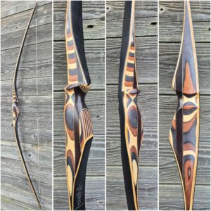 66'' Reflex-deflex longbow 52#@28''