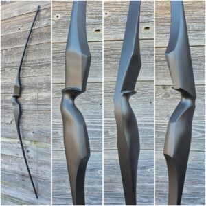 64'' Erglis longbow 37#@28'' all black